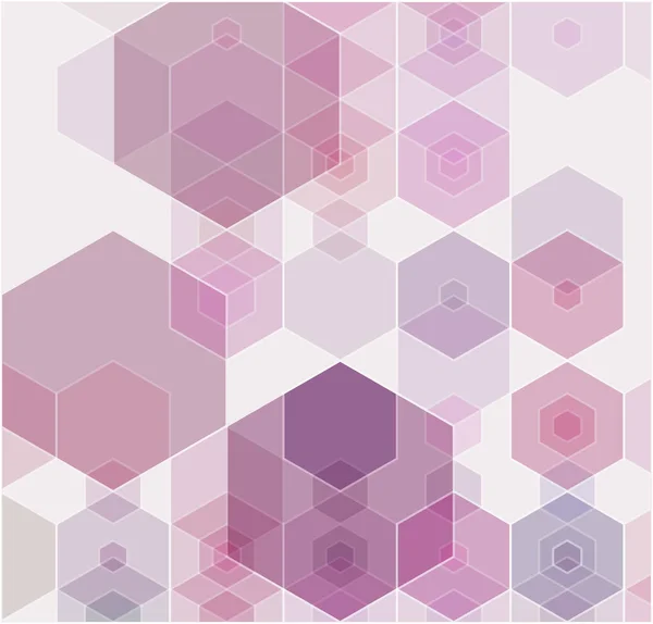 Abstracto azul, fondo hexágono color púrpura. vector. patrón geométrico con gradiente. ideas para sus presentaciones de negocios . — Vector de stock