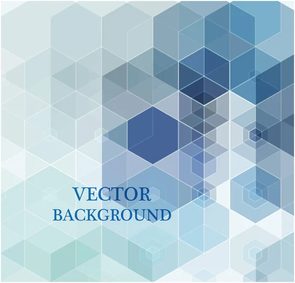 Abstraktní modré, fialové barvy šestiúhelník pozadí. vektor. geometrický obrazec s přechodem. Nápady pro vaše obchodní prezentace, design. — Stockový vektor