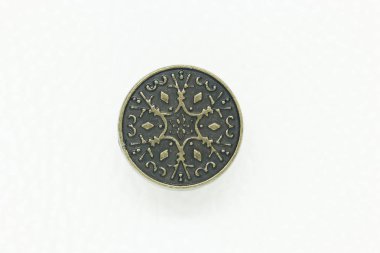Vintage tarzı yuvarlak Metal kot düğmesi