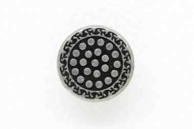 Vintage tarzı yuvarlak Metal kot düğmesi