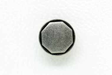 Vintage tarzı yuvarlak Metal kot düğmesi