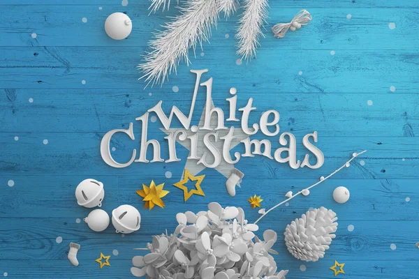 印有白色圣诞文字的木制桌子上挂着索马里国旗 圣诞和新年背景 用白色装饰庆祝国家概念 — 图库照片