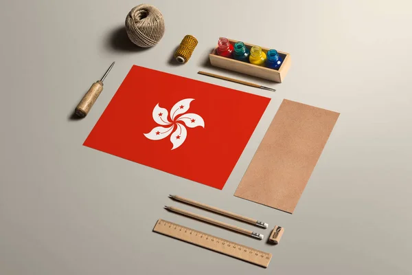 Hong Kong Concepto Caligrafía Accesorios Herramientas Para Escritura Mano Hermosa — Foto de Stock