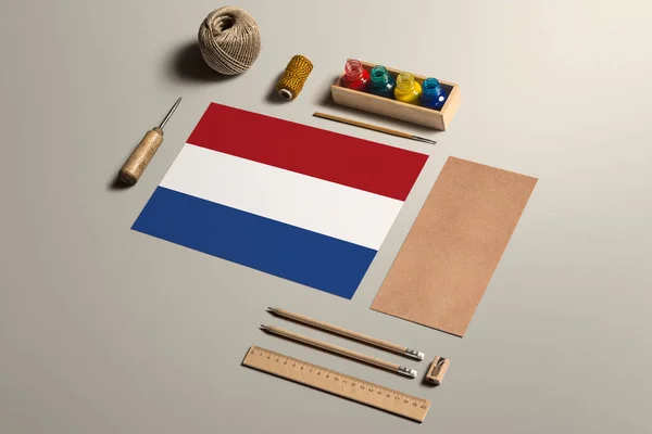 Países Bajos Concepto Caligrafía Accesorios Herramientas Para Escritura Mano Hermosa — Foto de Stock