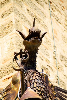 Castiglioncello kale Dragon ayrıntılı olarak görüntülemek