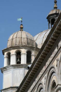 Venedik, kilise Santa Maria dei Miracoli, kubbe yan görünüm