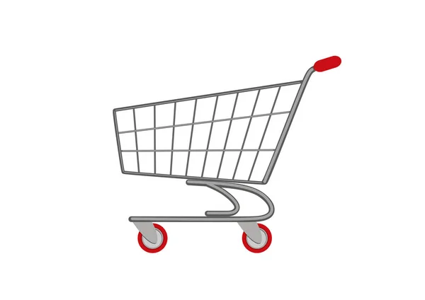 Süpermarket alışveriş sepeti simgesini