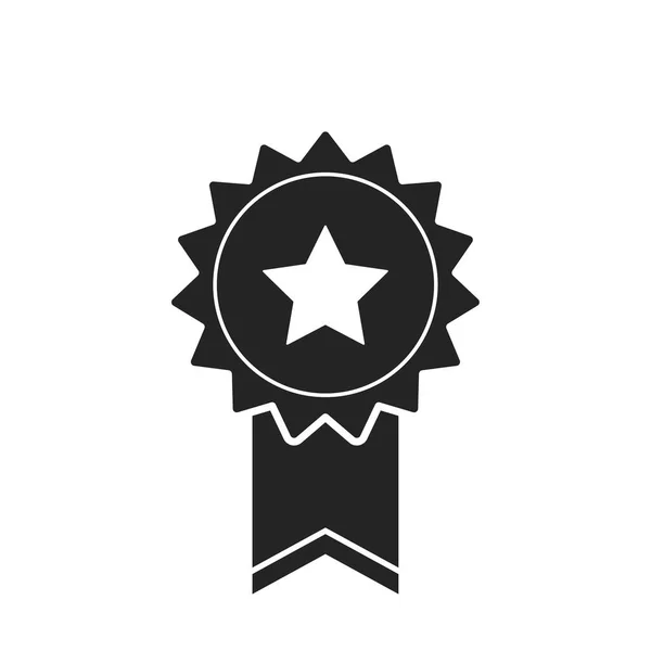 Award Icoon Badge Medaille Beste Symbool Web Design Teken Infographic — Stockvector