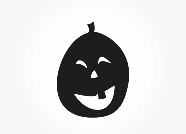 Ícone Engraçado Abóbora Halloween Jack Sinal Lanterna Símbolo Para Web — Vetor de Stock