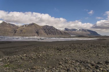 Skaftafellsjokull buzul lagün, Skaftafell Milli Parkı, İzlanda