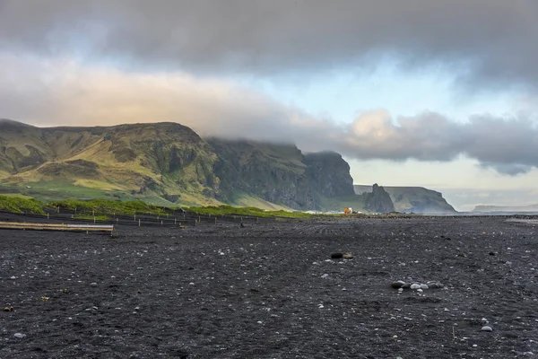 Cliffs Vikurfjara Beach Iceland — Stock Photo, Image