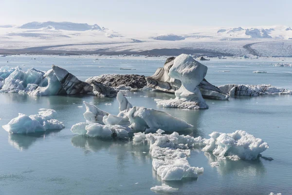 Jokulsarlon - Formazioni di ghiaccio — Foto Stock