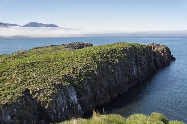 Borgarfjordur Eystri Harbor Peninsula — Stockfoto