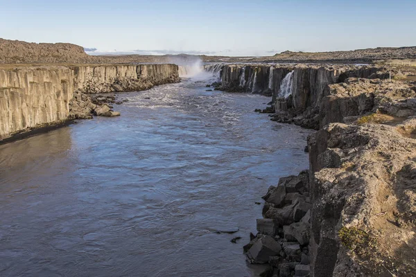 Selfoss - Weitwinkel — Stockfoto