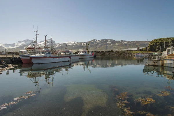 Porto de Borgarfjordur Eystri Imagem De Stock