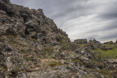 Dimmuborgir kaya oluşumları