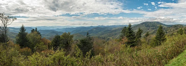 Blue Ridge Parkway - Caney Fork Overlook Panoramic