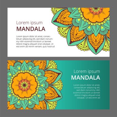 Hint çiçek desenli madalyon afiş. Etnik Mandala süsleme. Tekstil, tebrik kartı, boyama kitabı, telefon durumda yazdırma için kullanılabilir.