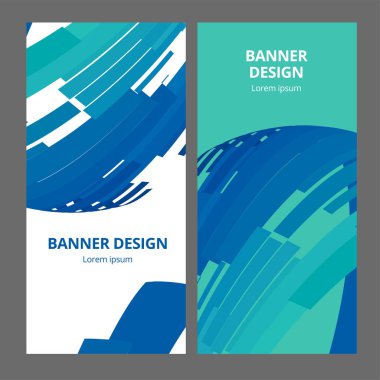 Soyut Modern afiş arka plan tasarım vektör şablonu