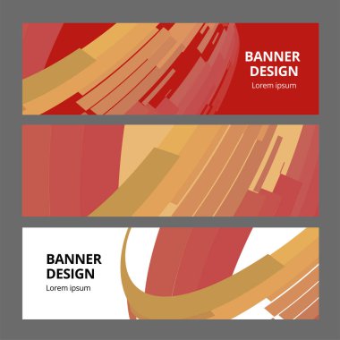 Soyut Modern afiş arka plan tasarım vektör şablonu