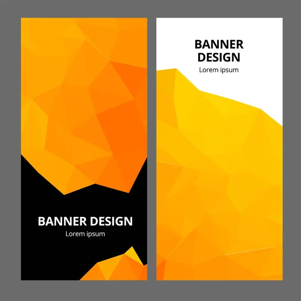 Abstrakte moderne Banner Hintergrund Design Vektor-Vorlage — Stockvektor