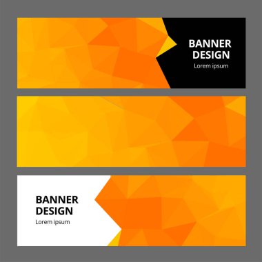 Soyut Modern afiş arka plan tasarım vektör şablonu