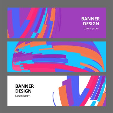 Sancak arkaplan tasarımı. Renkli modern soyut şablon