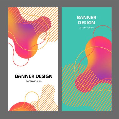 Sancak arkaplan tasarımı. Renkli modern soyut şablon