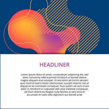 Sancak arkaplan tasarımı. Renkli modern soyut şablon