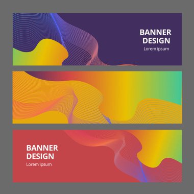 Renkli geometrik arka plan. Akışkan şekiller bileşimi. Soyut afiş şablonu. Eps10 vektörü.