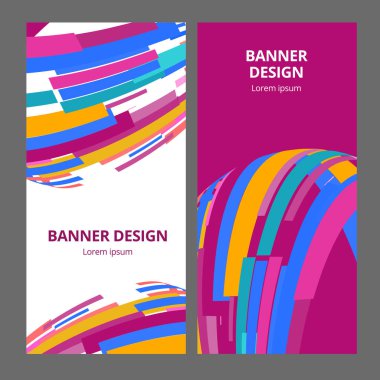 Sancak arkaplan tasarımı. Renkli modern soyut şablon