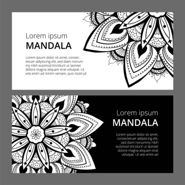 Hint çiçek desenli madalyon afiş. Etnik Mandala süsleme. Tekstil, tebrik kartı, boyama kitabı, telefon durumda yazdırma için kullanılabilir.