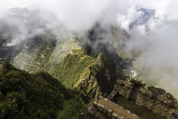 Machu Picchu Peut Être Des Endroits Les Visités Amérique Sud — Photo