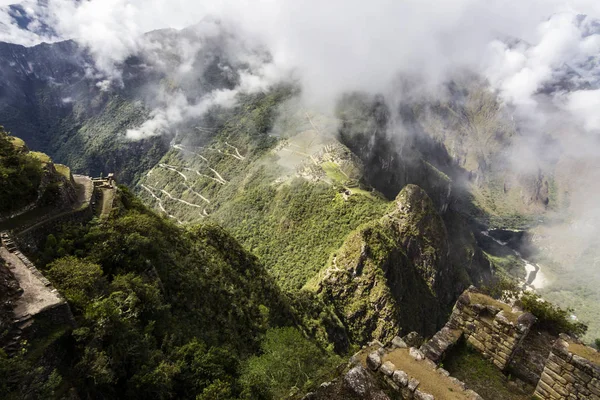 Machu Picchu Tal Vez Uno Los Lugares Más Visitados América — Foto de Stock