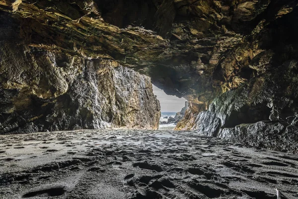 Famoso Destino Turístico Cueva Los Patos Liles Una Increíble Playa — Foto de Stock