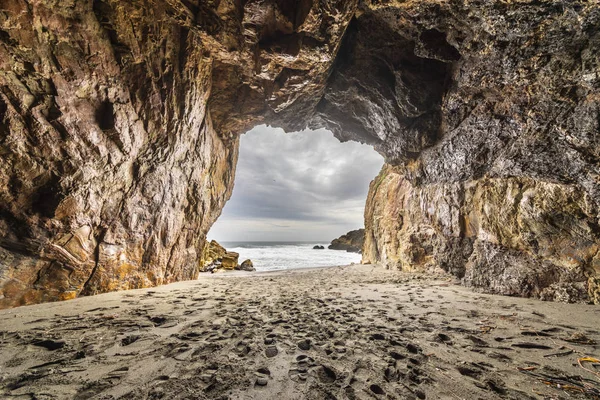 Famoso Destino Turístico Cueva Los Patos Liles Una Increíble Playa — Foto de Stock