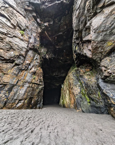 Słynnej Podróży Cueva Los Patos Liles Niesamowite Plaży Trzech Jaskiń — Zdjęcie stockowe