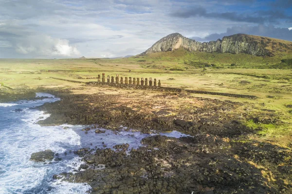 Побережье Острова Пасхи Рапа Нуи Чили — стоковое фото