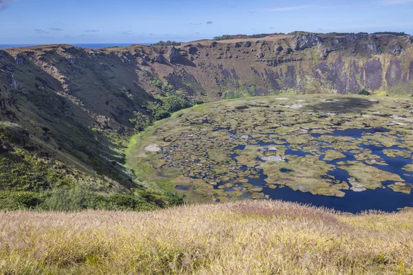 Costa Isla Pascua Viendo Una Costa Maravillosa Rapa Nui Chile — Foto de Stock