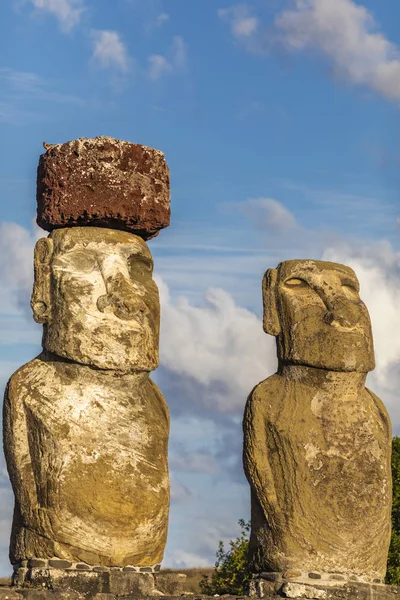 Rano Raraku Volcano Moais Quarry All Were Built Some Them — Stock Photo, Image