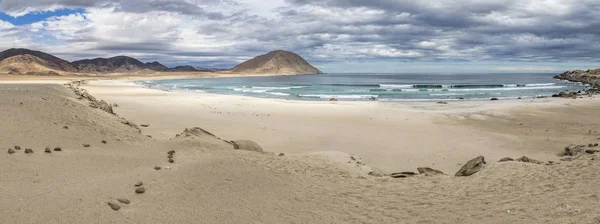 Playa Blanca Beach Pan Azucar Milli Parkı Nda Kuzey Şili — Stok fotoğraf