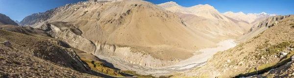 Pintoresca Vista Interminable Cordillera Los Andes Centrales Chile — Foto de Stock