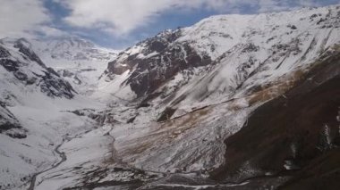 Andes Valleys havadan görünümü 