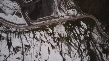 Andes Valleys havadan görünümü 