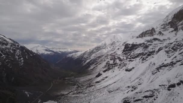 Vista Aérea Los Valles Los Andes — Vídeos de Stock