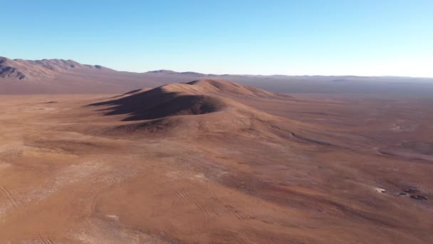 Luftaufnahme Der Atacama Wüste — Stockvideo