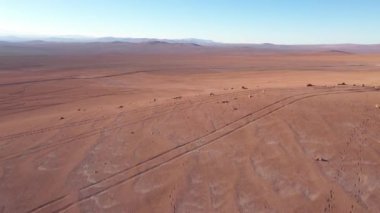 Atacama Çölü'nün havadan görünümü