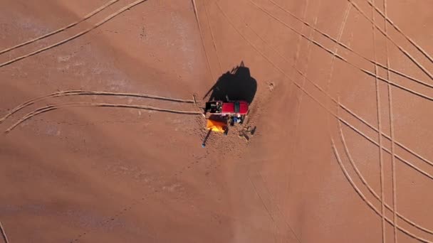 Atacama Çölü Nün Havadan Görünümü — Stok video