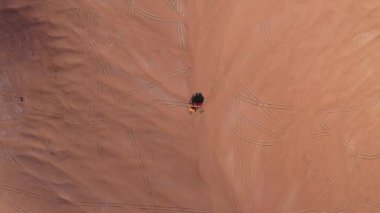 Atacama Çölü'nün havadan görünümü