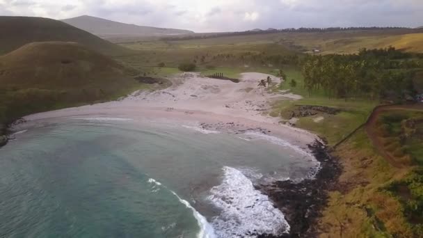 Vue Aérienne Île Pâques — Video